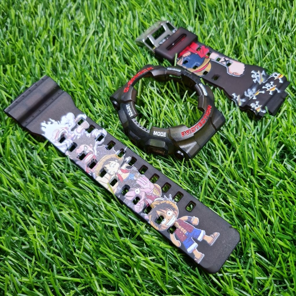 BNB BEZEL STRAP G-SHOCK GA-100 GA-110 GA-120 GD-120 CUSTOM ONE PIECE LUFFY