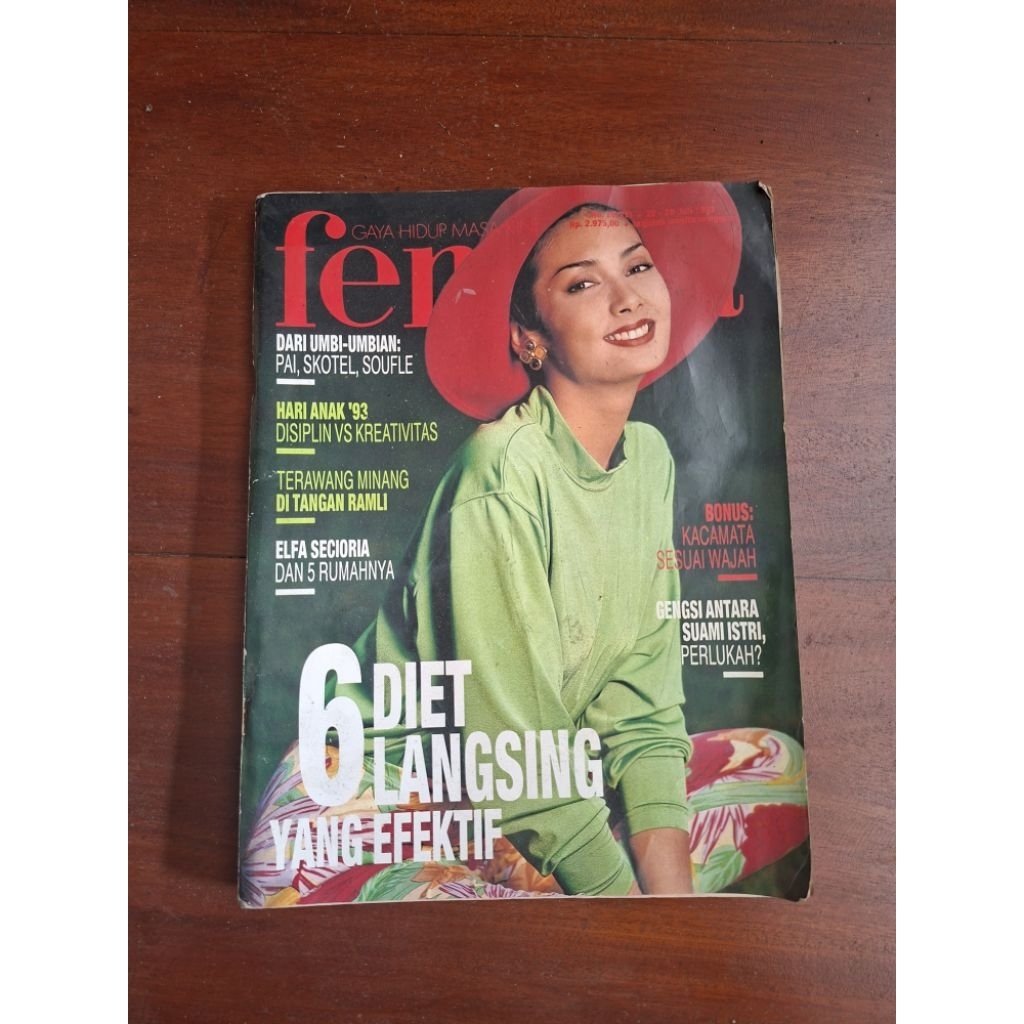 majalah femina jadul