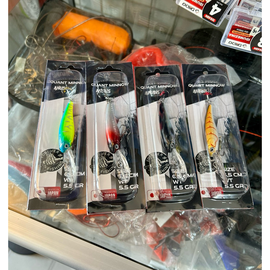 umpan pancing minnow 6.5cm 5.5gr