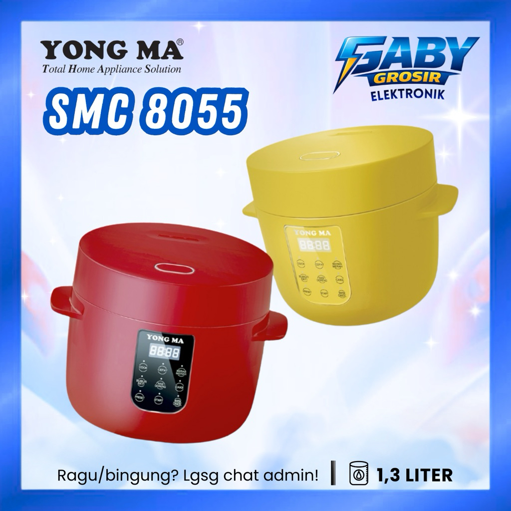 YONG MA DIGITAL RICE COOKER 1.3 L SMC 8055