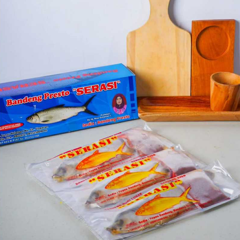 1kg bandeng presto serasi isi 3 ekor + Gratis sambal