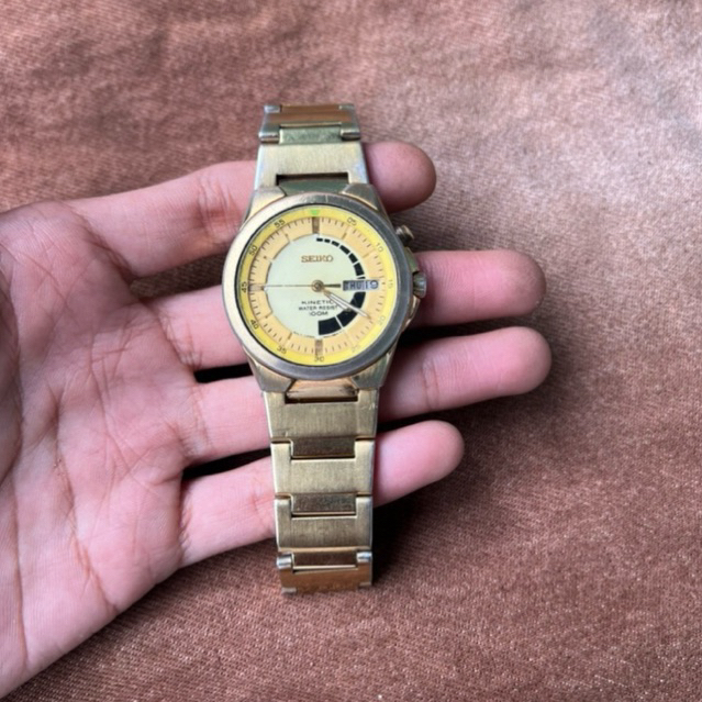 jam tangan seiko kinetic normal vintage automatic otomatis