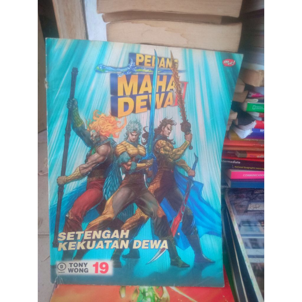 buku komik Pedang Maha Dewa Setengah Kekuatan Dewa