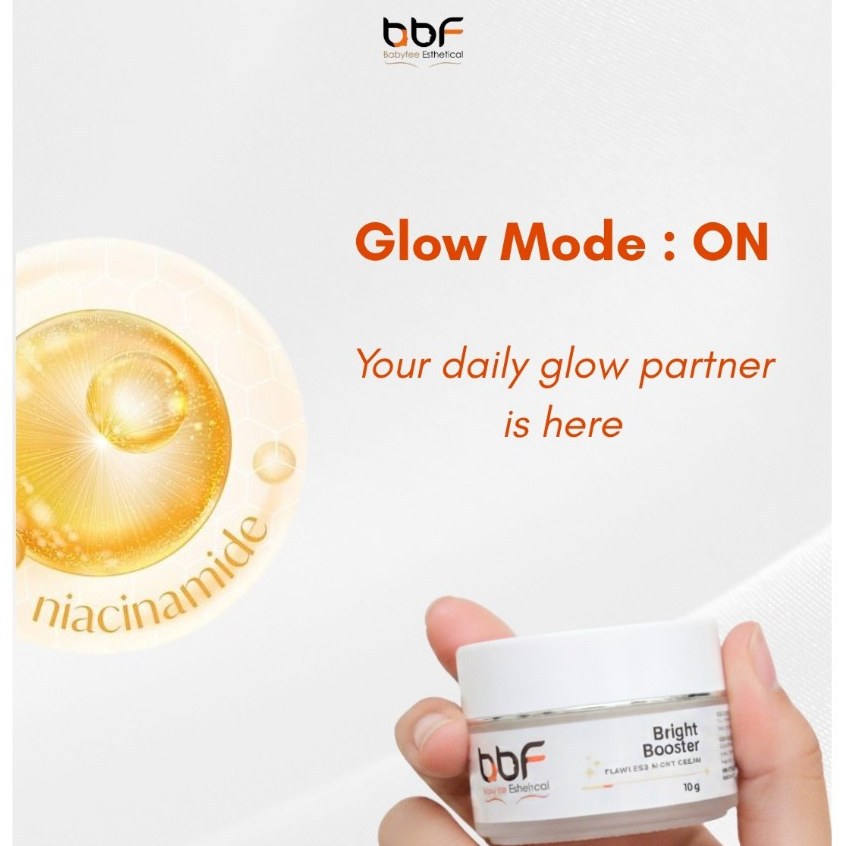Night Cream Booster Bbf Babyfee Esthetical | Krim Malam Bbf | Bbf Night Booster