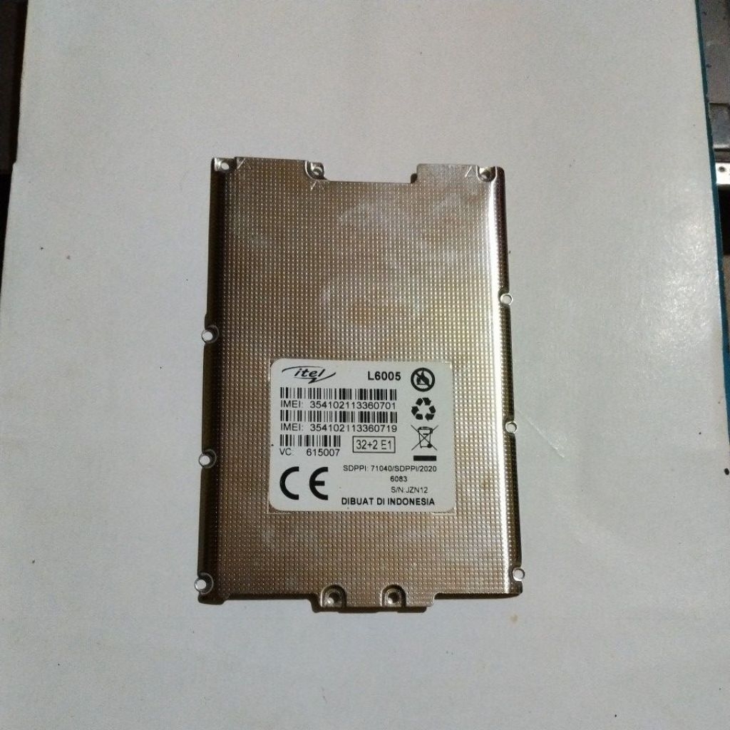 Penutup Mesin Itel Vision 1 ( L6005 ) original copotan