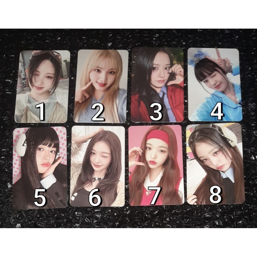 PC PHOTOCARD IVE GAEUL LIZ YUJIN WONYOUNG EMPATHY WITHMUU LUCKY DRAW DIGIPACK AND US MINE LOVED IVE 