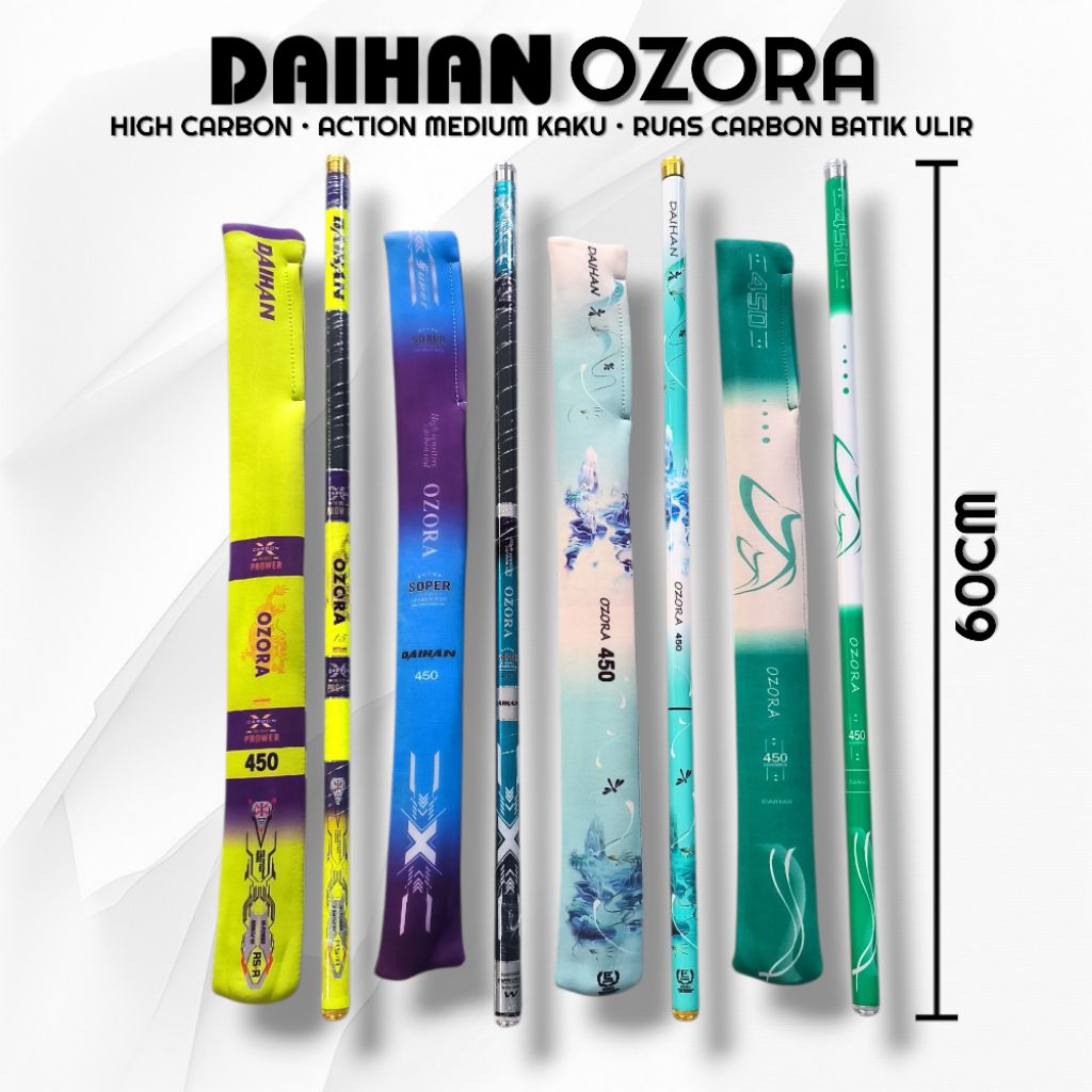 Joran Tegek Daihan Ozora Carbon Action Medium