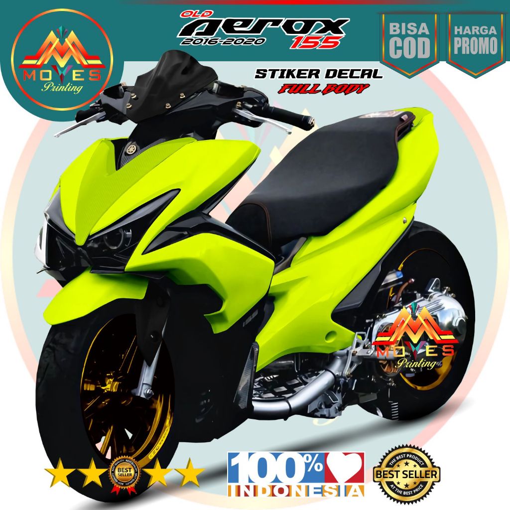 COD Decal Stiker Yamaha Aerox155 Old Polos FullBody