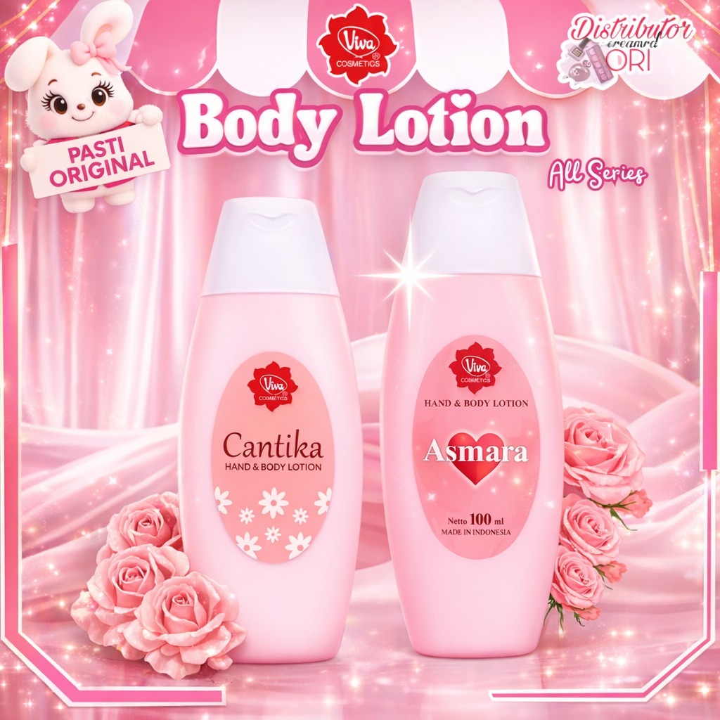 Viva Hand & Body Lotion Asmara | Cantika 100 ml