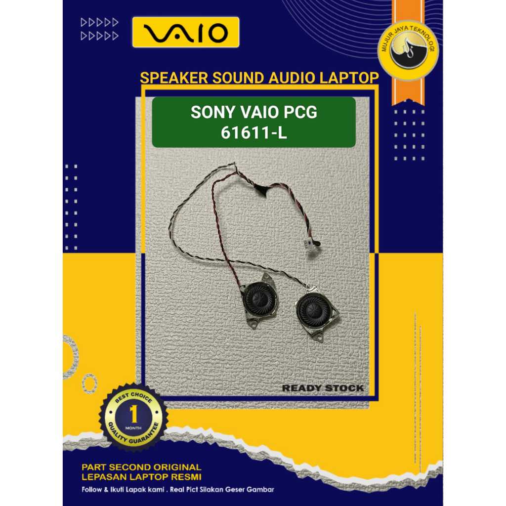 Speaker Sound Audio Laptop Sony VAIO VPCEE Series PCG-61611L VPCEE41FX Original Second Tested