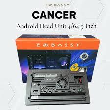 Head Unit Android 9,5inch Mobil Murah / HEADUNIT ANDROID EMBASSY CANCER RAM 4/64GB 1K INCELL ANDROID