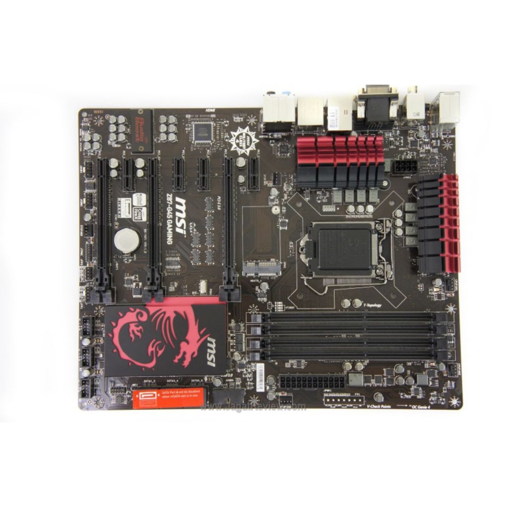 Mobo MSI Z87-G45 GAMING + XEON E3 1231 V3 SETARA i7-4770