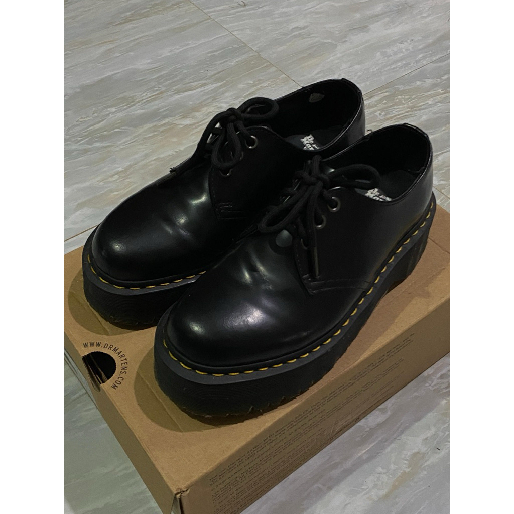 DR MARTENS 1461 QUAD BLACK RETRO (LIKE NEW)