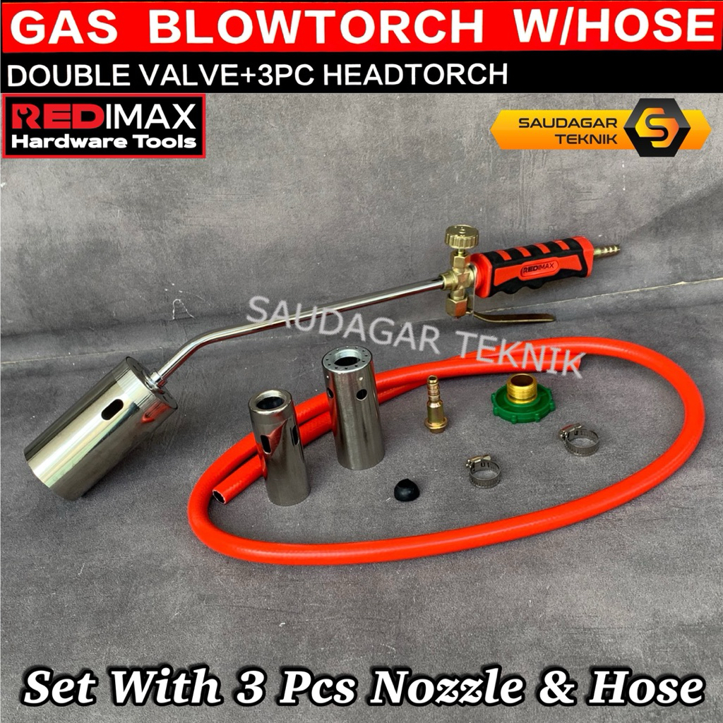 REDIMAX Heating Torch Gas LPG Alat Bakar Blender Pemanas Gas LPG