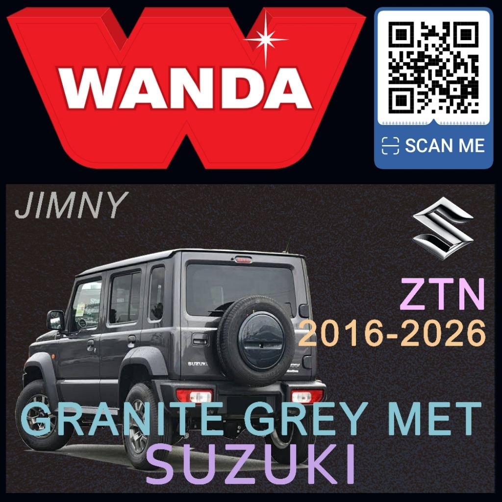 Cat Wanda Suzuki Granite Grey Metallic ZTN
