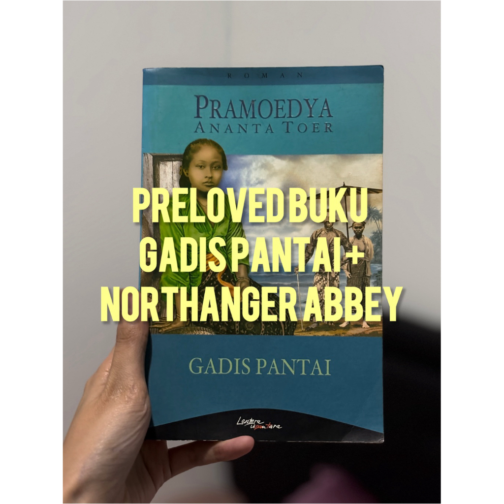 preloved buku gadis pantai + northanger abbey