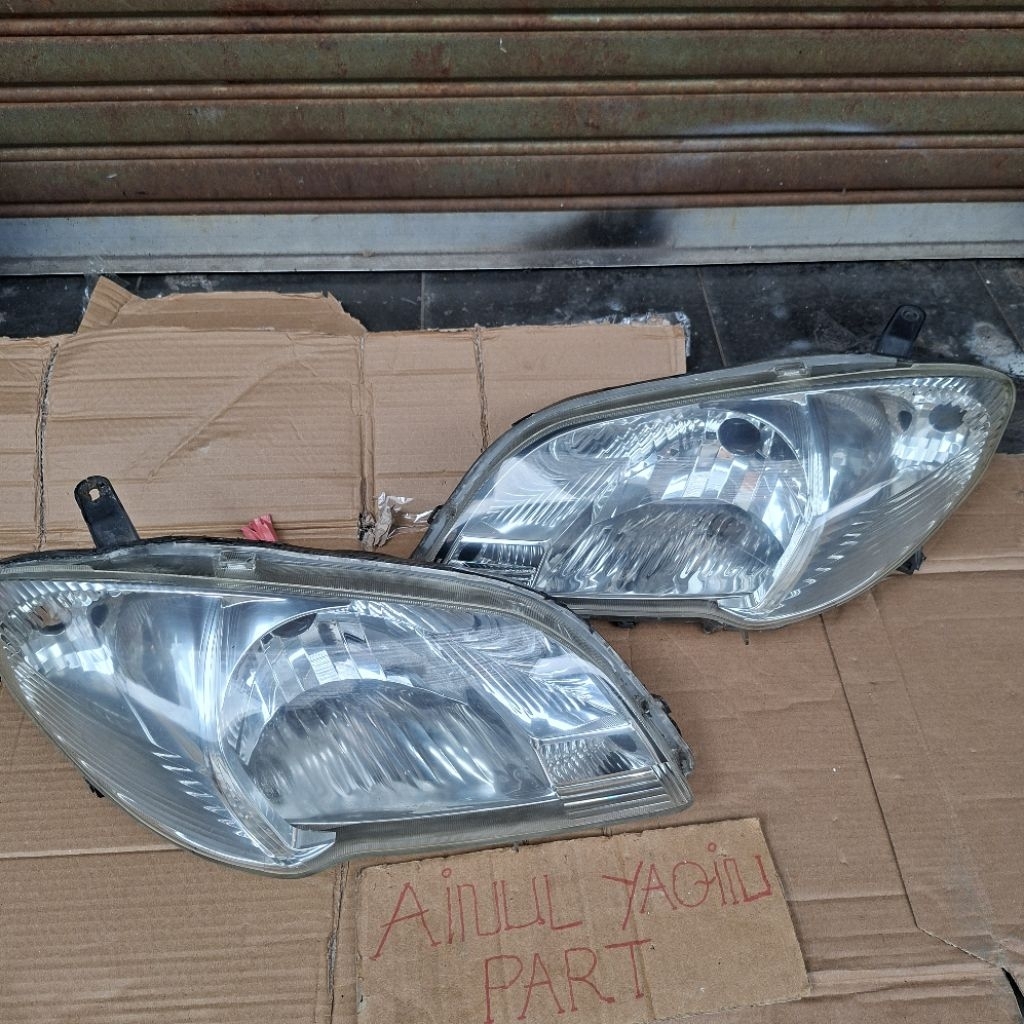 lampu depan headlamp toyota vios gen1 facellift 2004 2025 2026 original