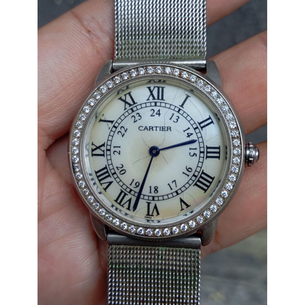 jam tangan Louis car*ier bukan original cantik second preloved