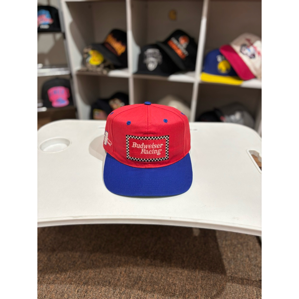 Topi Vintage Nascar Budweiser Racing Twotone