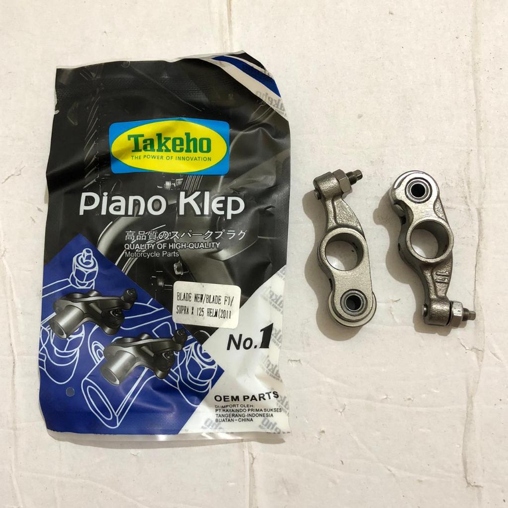 PELATUK KLEP MOTOR BLADE NEW/BLADE FI/SUPRA X 125 HELM (2011) 14430-KVB-S50 (IN) 14440-KVB-S50 (EX) 