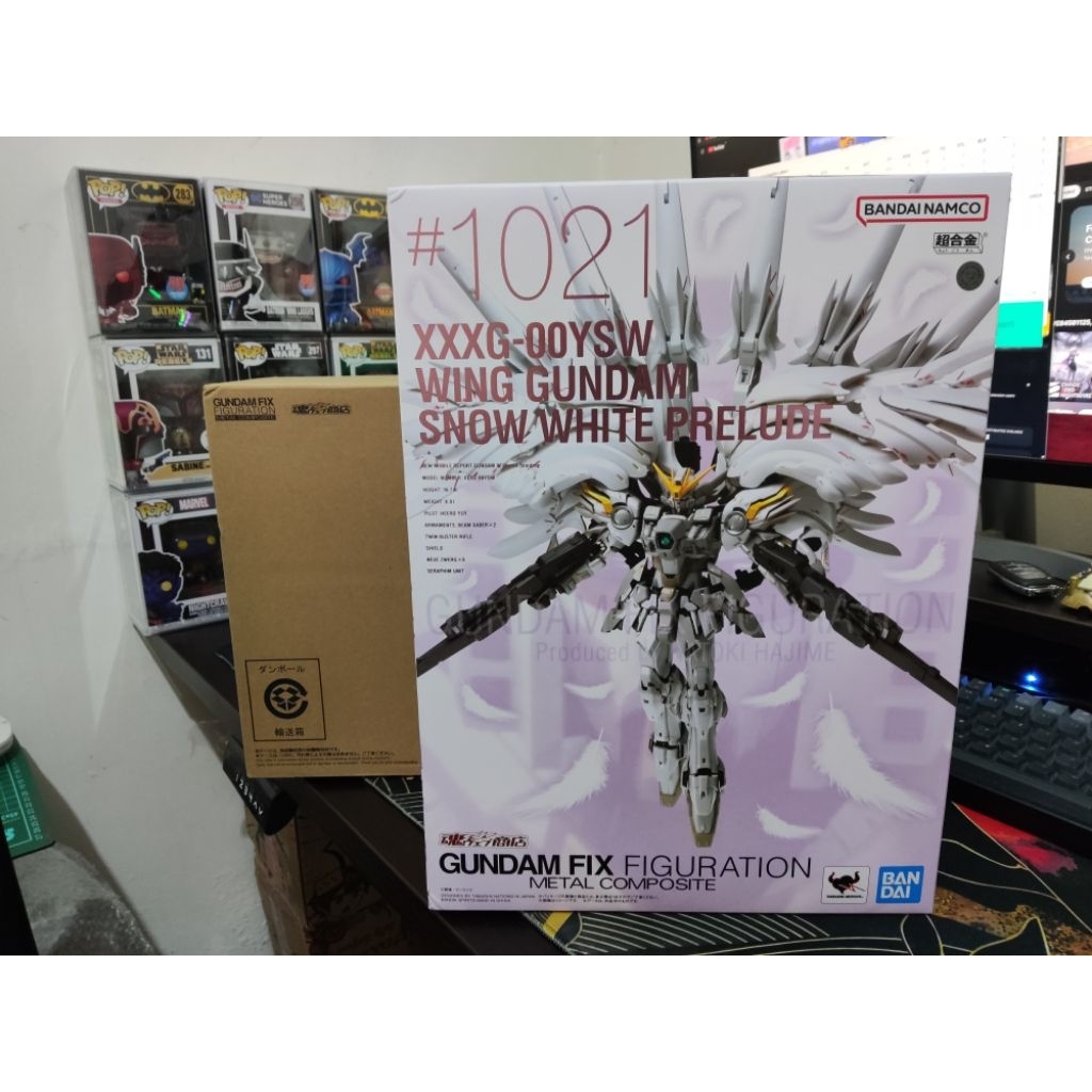 GFF Wing Gundam Snow White Prelude Bandai