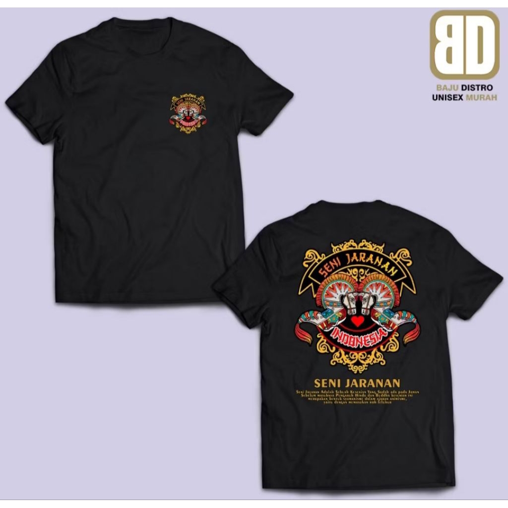 KAOS SENI JARANAN INDONESIA KAOS JARANAN