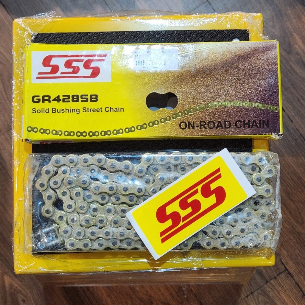 RANTAI SSS GR428SB RANTAI 428-130 SB GOLD MOTOR