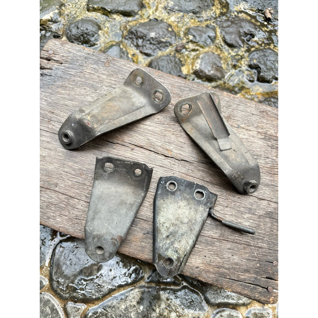 breket dudukan sayap kawasaki kaze set original