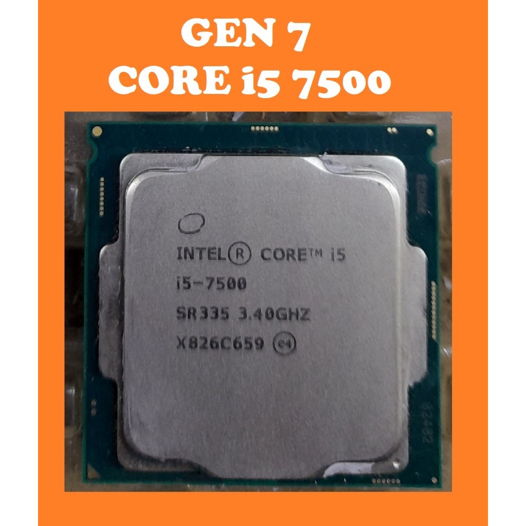 PROCESSOR INTEL CORE i5/i3/i7 LGA 1151 gen6/gen7