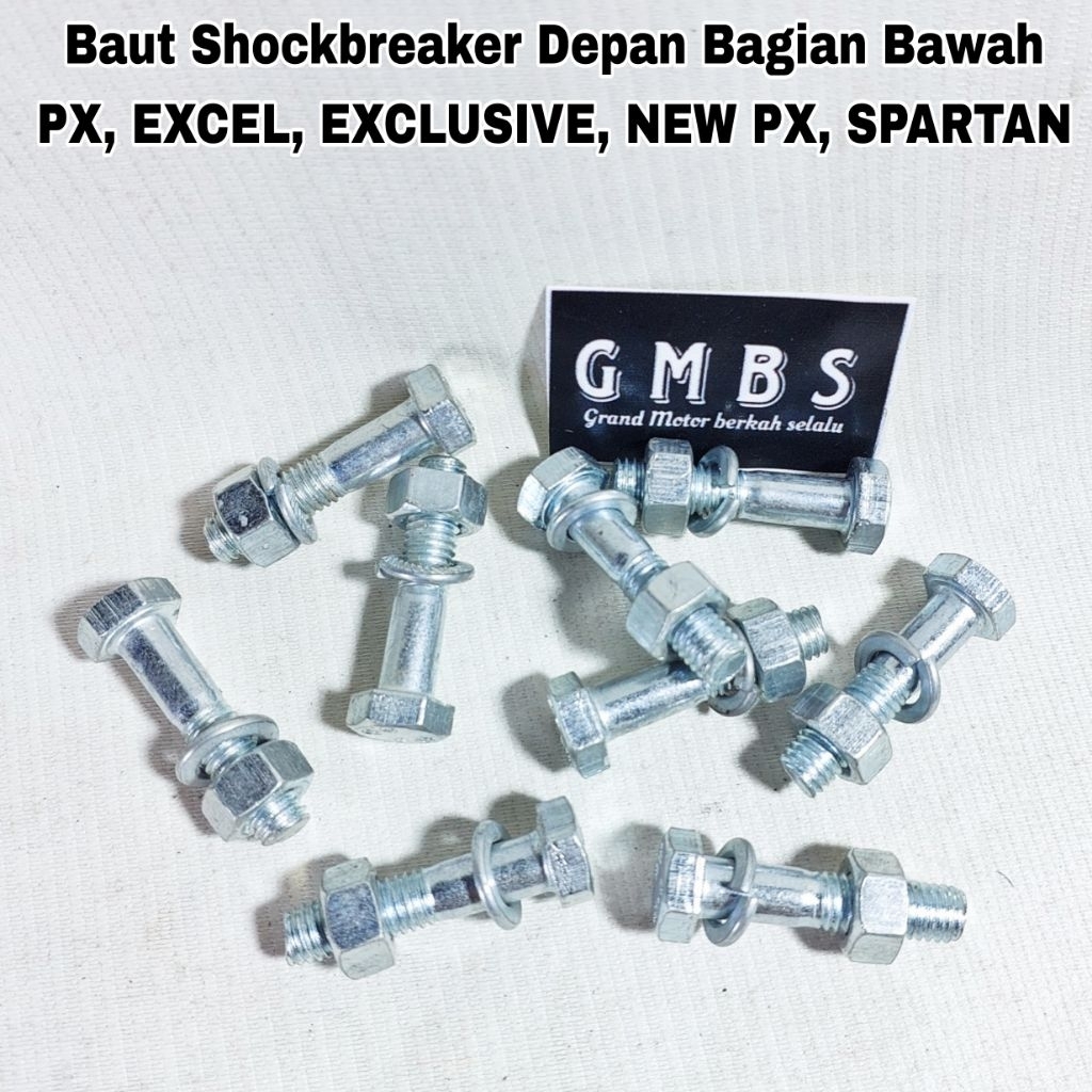 Baut Shockbreaker Shock Depan Vespa PX Excel Exclusive New PX Spartan
