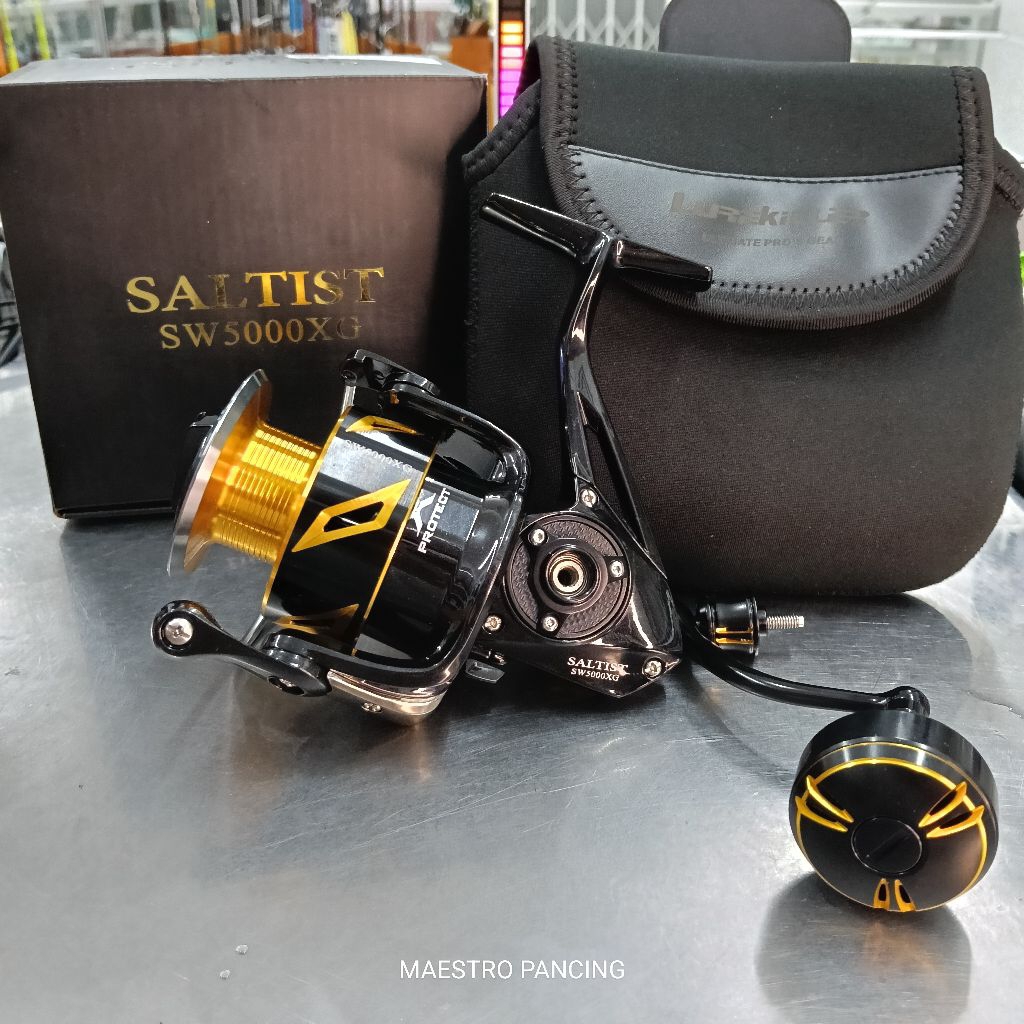 LUREKILLER SALTIST SW 5000XG Reel Spinning SaltWater Metal Body X Protect Anti Korosi Max Drag 25kg