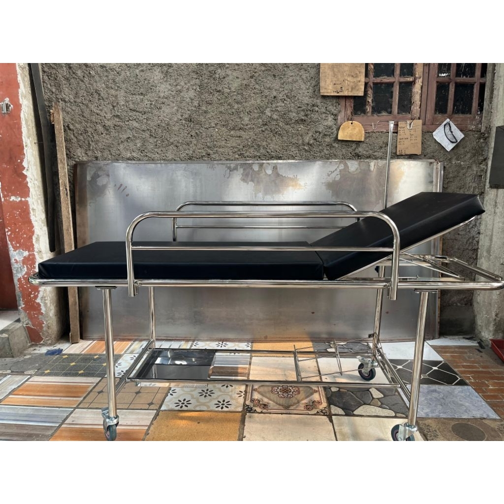 Brankar Dorong IGD UGD Bed Pasien Emergency