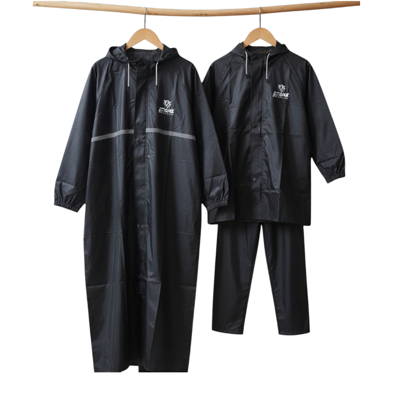 Jas Hujan Anak Ponco PVC Tebal Premium | Raincoat Anak Laki Perempuan Model Gamis