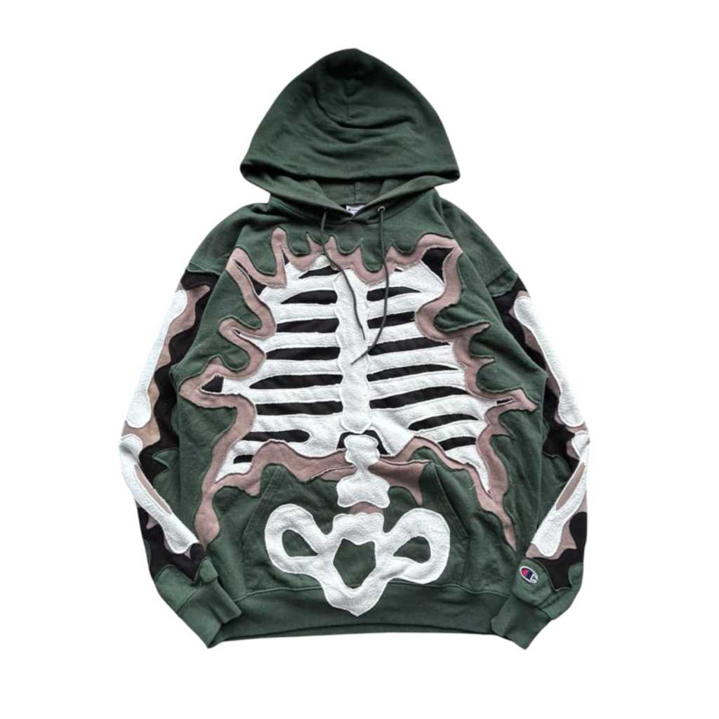 Champion ECO Hoodie Rework (Reworked) Bones 1/1