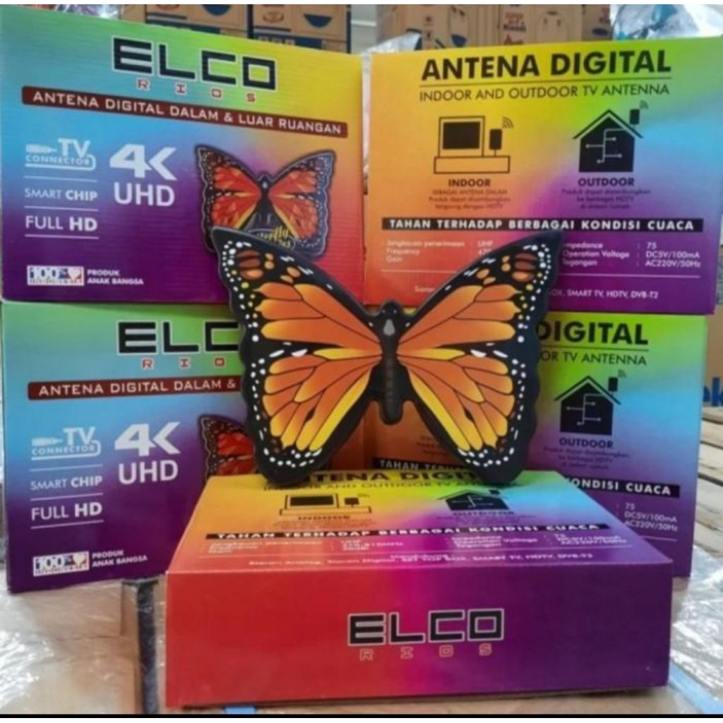 ANTENA DIGITAL ELCO 4K