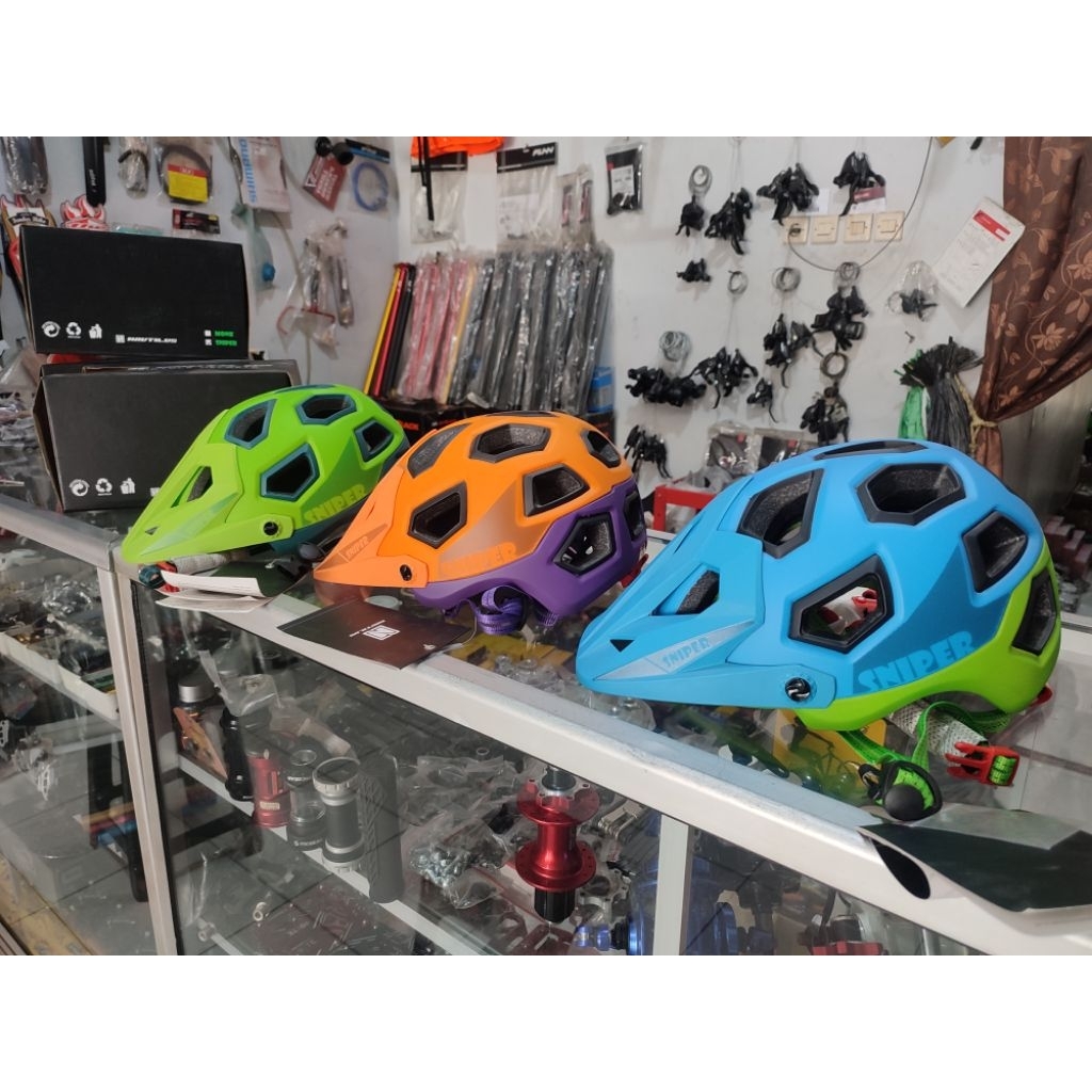 Helm Enduro Nautilus sniper TERMURAH