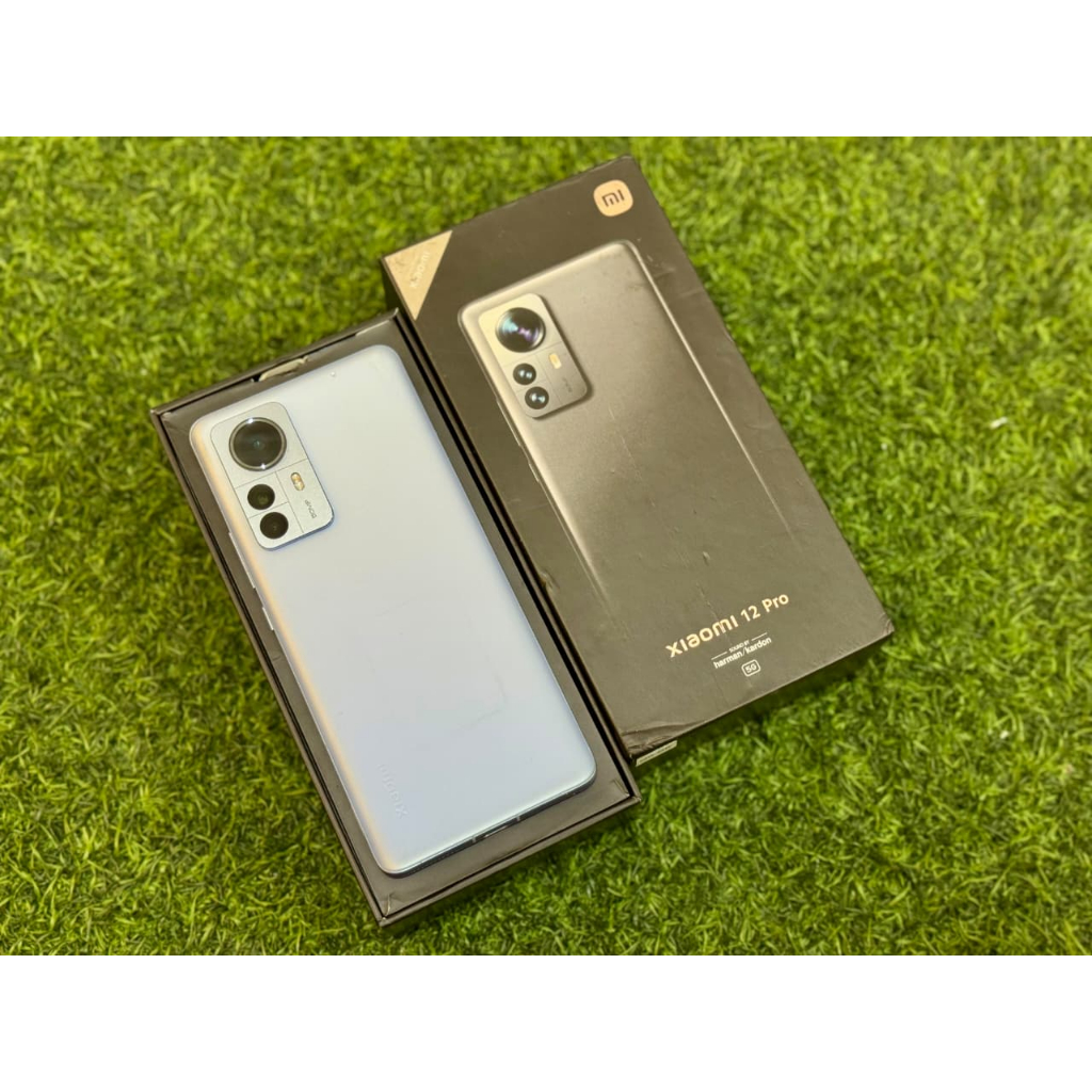 XIAOMI 12 PRO 5G 12/256GB SECOND LENGKAP MULUS RESMI INDONESIA