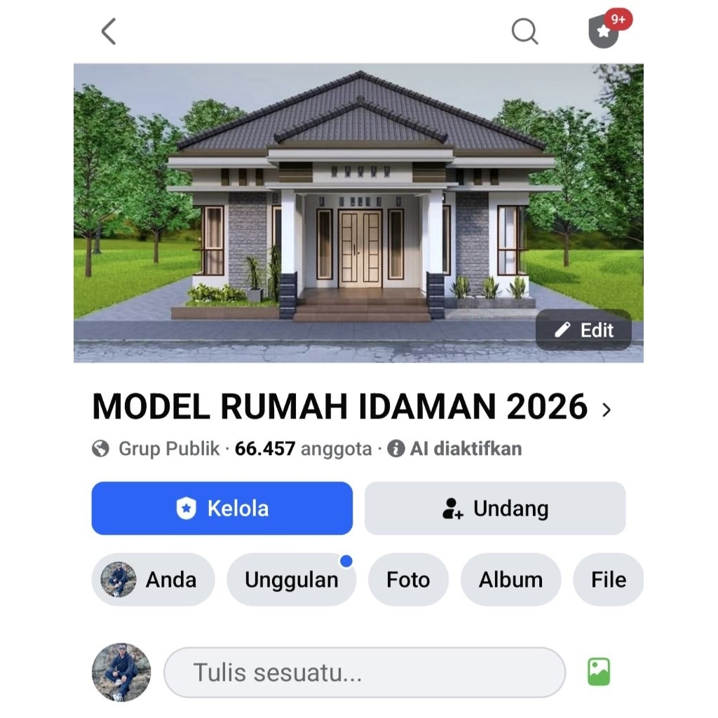 jual grup Facebook niche rumah