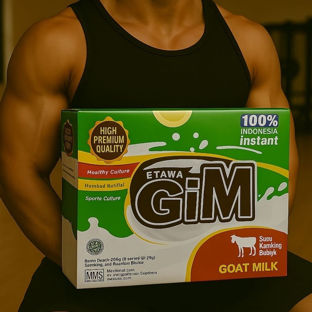 Etawa Gim stamina susu kambing etawa bubuk organik kebugaran