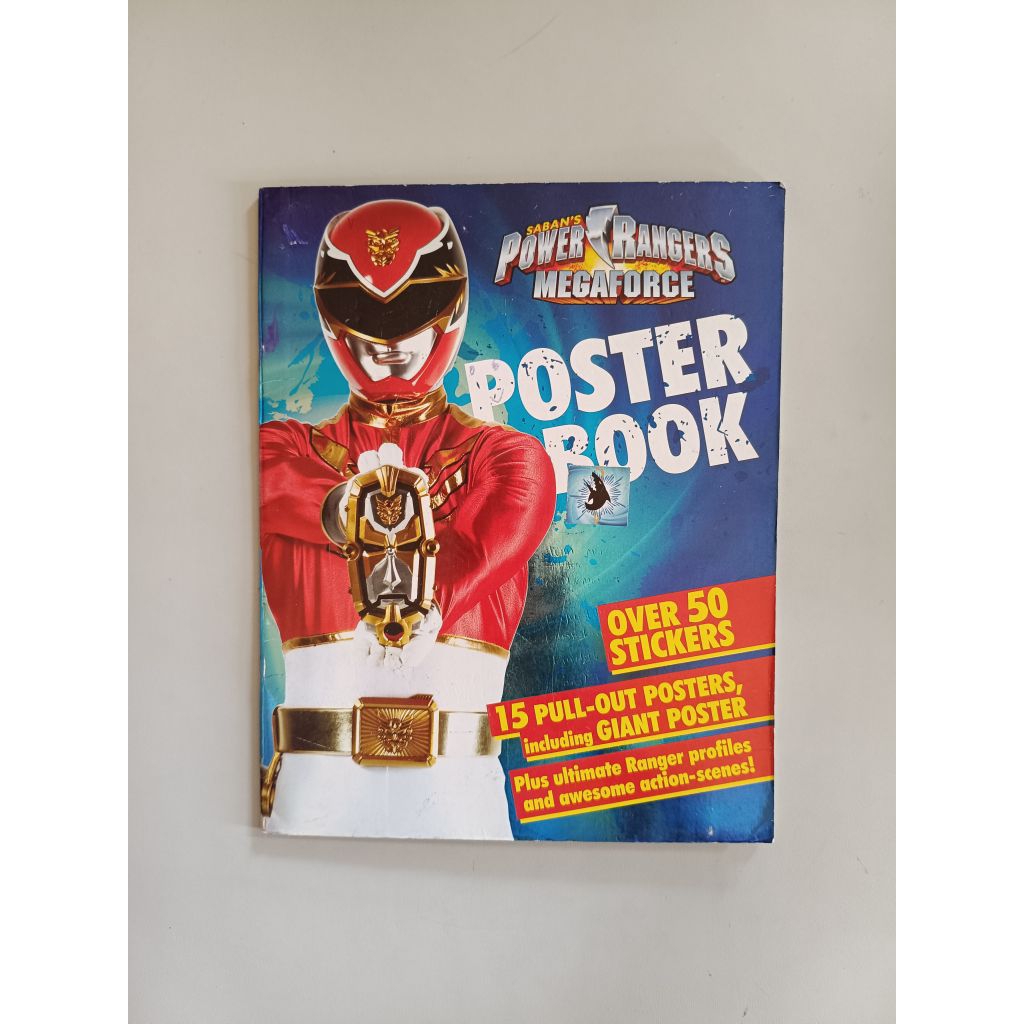 SABAN'S POWER RANGERS MEGAFORCE POSTER BOOK