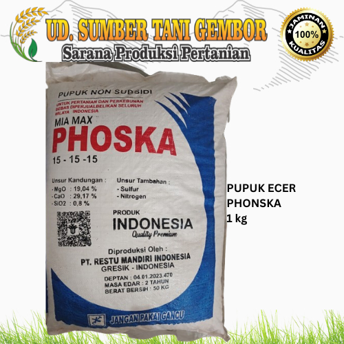 PUPUK PHONSKA 15 - 15 - 15 PER KG