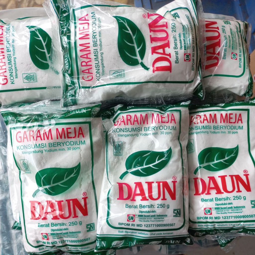 Garam Meja Daun 250 gram