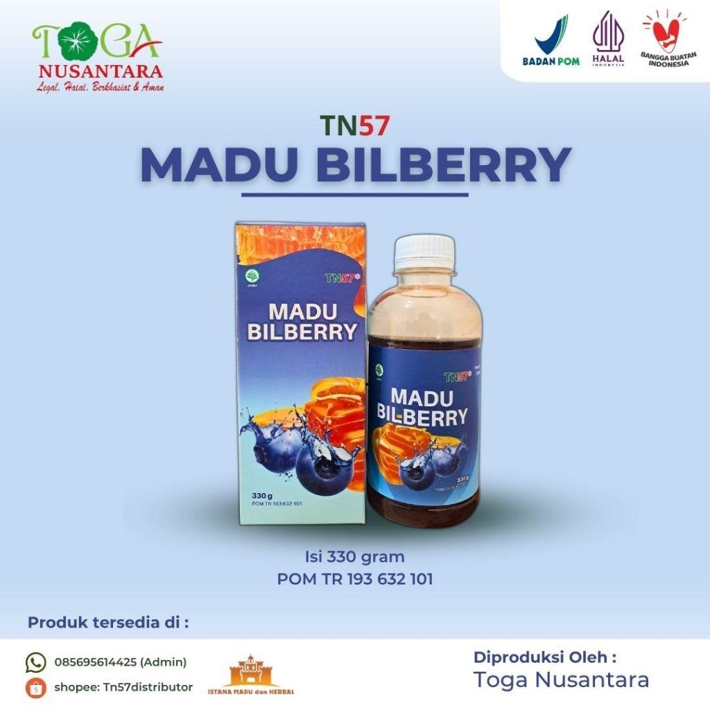 Madu bilberry / Memelihara kesehatan mata