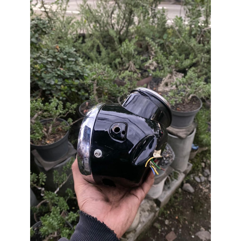 batok cb twin set list lampu dan speedometer all original