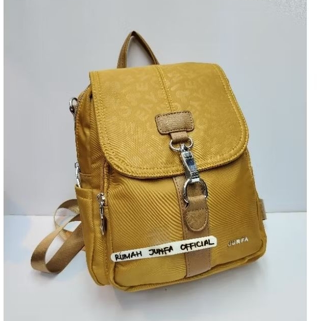 TAS RANSEL JUNFA BAHAN PARASUT 9985-374 MOTIF PAKAI SELEMPANG