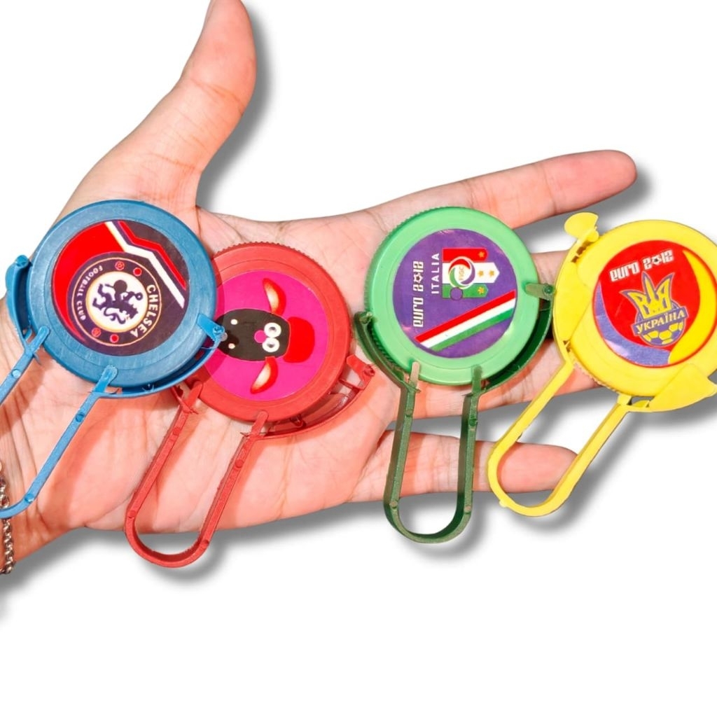 100 Pcs Mainan Tazos Lokal Curah Tajos Tasos Grosir