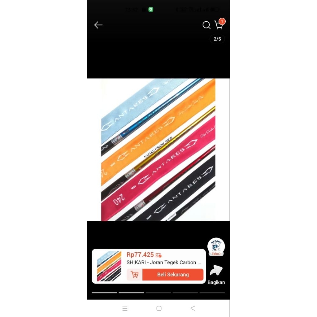 Tegek Shikari Antares carbon kaku