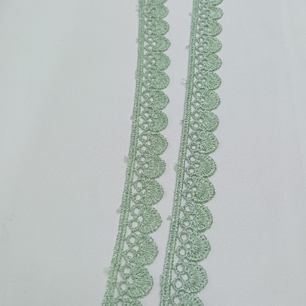 RENDA GIPER KECIL 2CM BUAT PINGGIRAN MUKENA