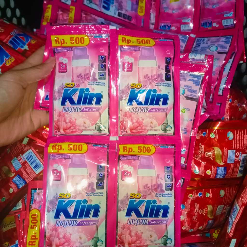 SOKLIN LIQUID / SOKLIN CAIR 2Renceng Isi 24 sachet 500