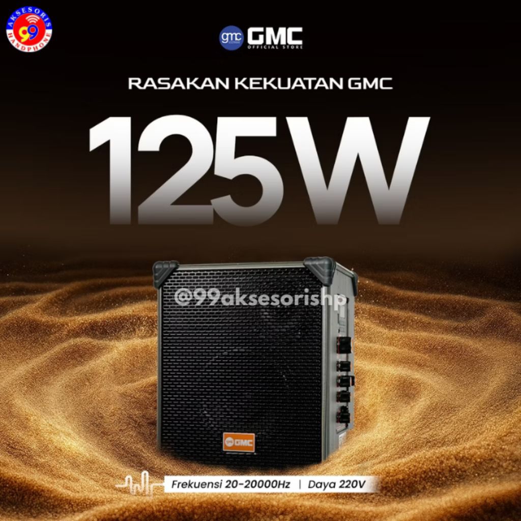 SPEAKER BLUETOOTH PORTABLE GMC 899P